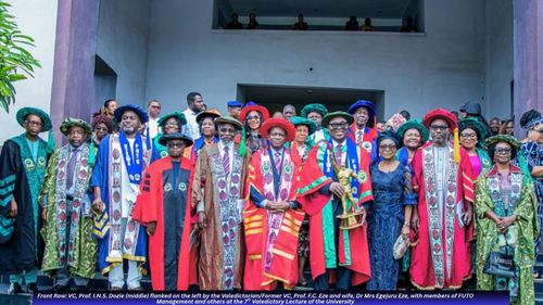 Leadership, Legacy, Sustainability in Focus at FUTO’s 7th Valedictory Lecture