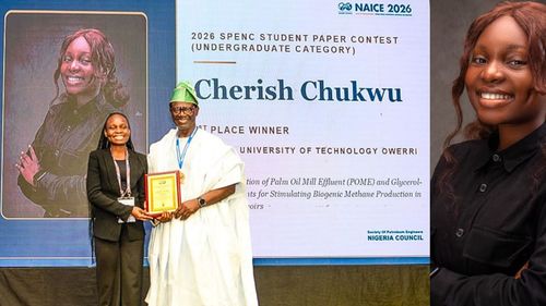 FUTO Petroleum Engineering Student Emerges Second Globally in SPE International Student Paper Contest