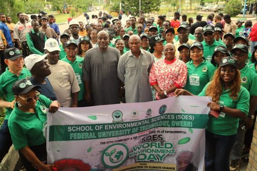 FUTO VC Calls for Collective Action on Environmental Sustainability