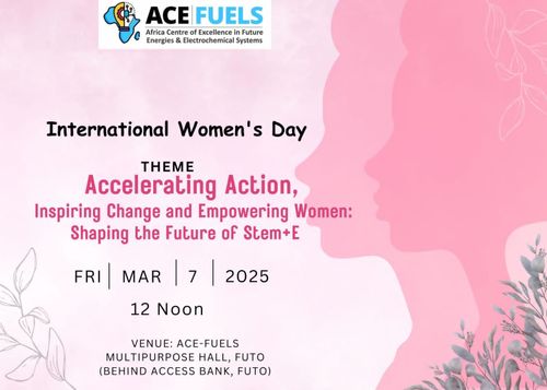 2025 INTERNATIONAL WOMEN’S DAY CELEBRATIONS AT ACE-FUELS, FUTO